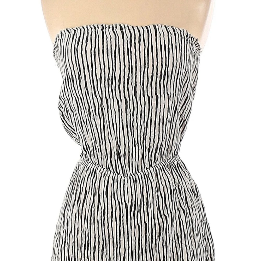 Divided by H&M Striped Strapless Romper